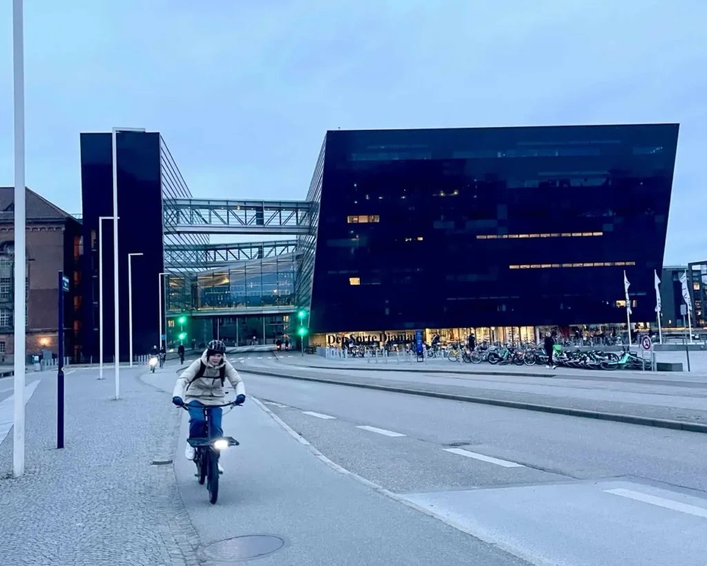 Black diamond royal library building