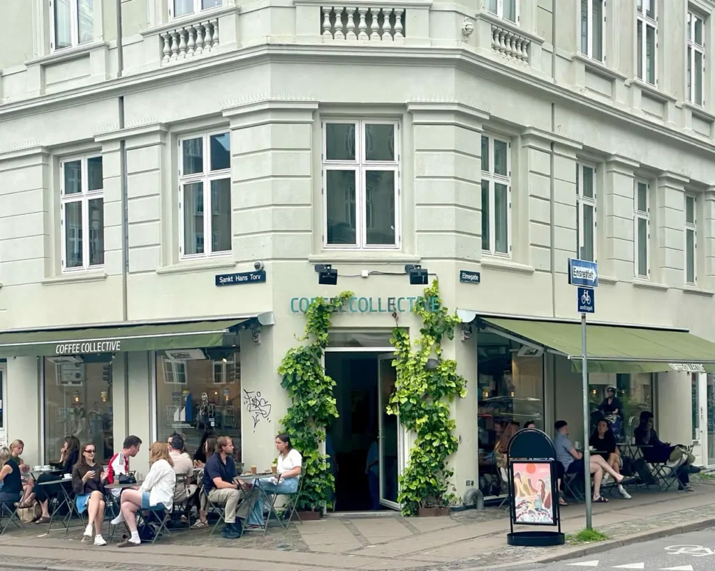 Coffee collective shop entrance