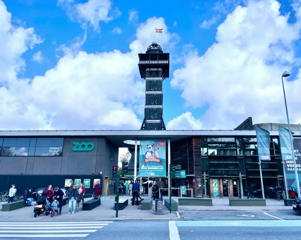 Entrance of Copenhagen Zoo