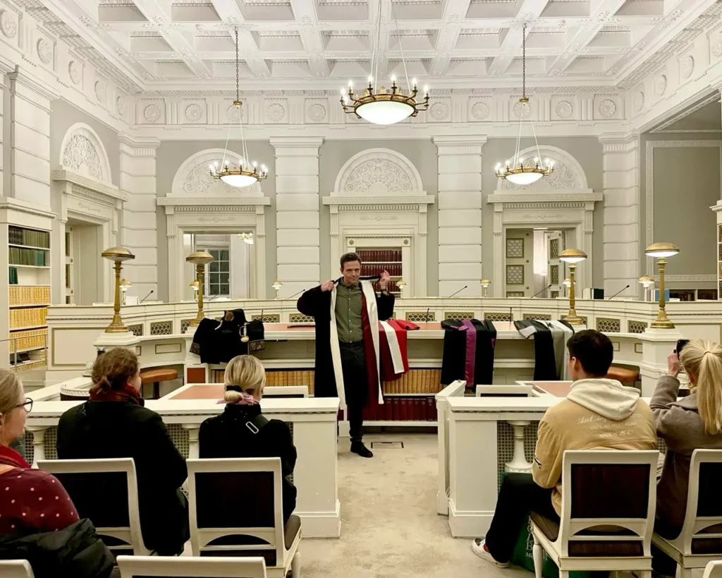 Supreme court explored on the day of Culture night Kulturnatten