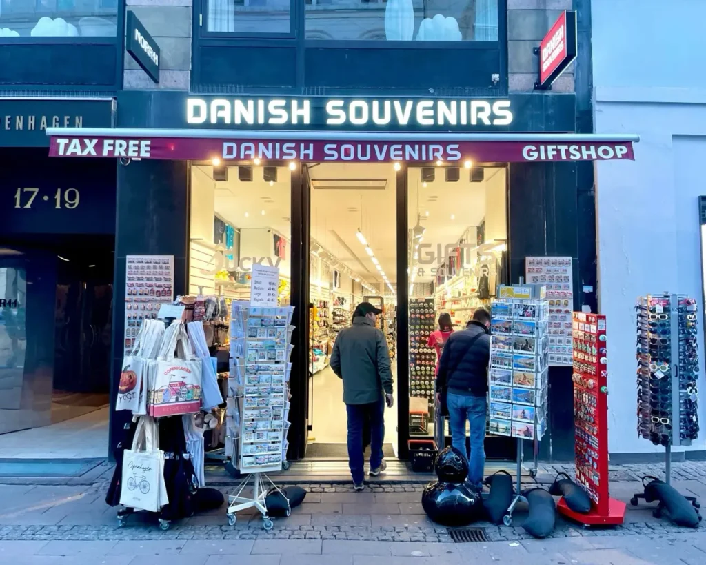 Danish souvenir shop