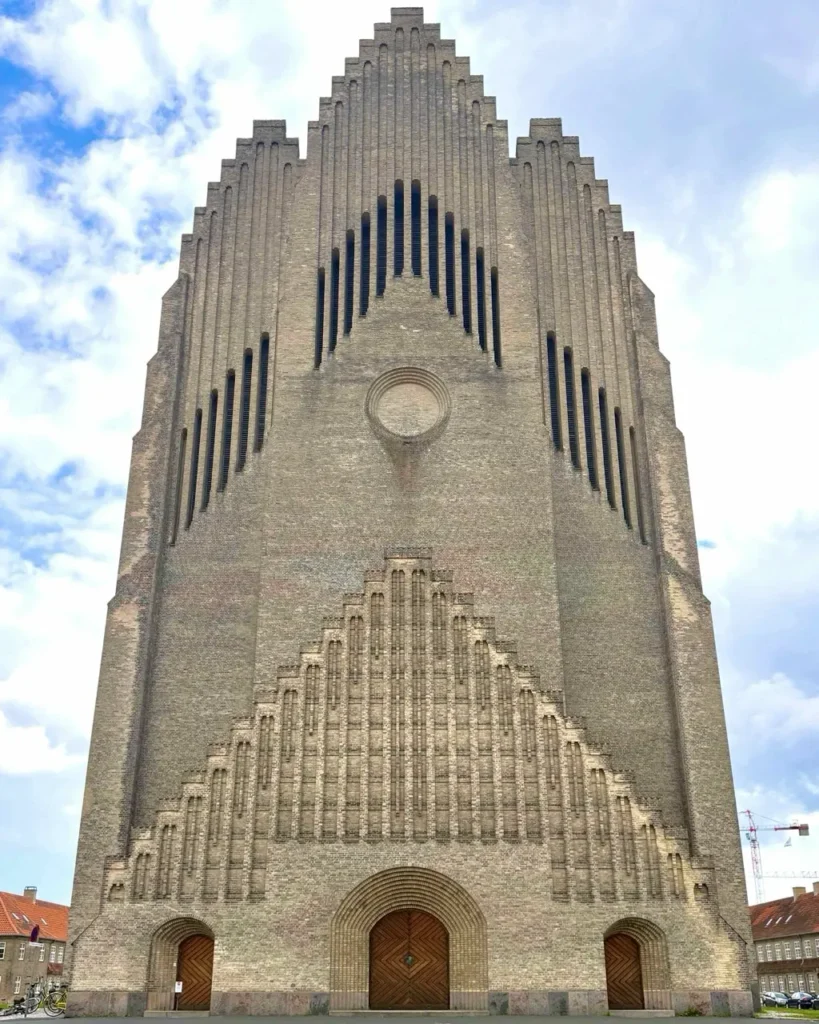 Grundtvig church building exterior look