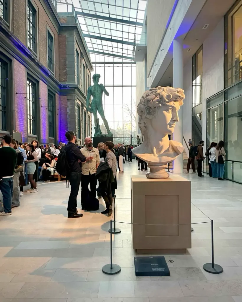 SMK statens museum of kunst sculptures at display