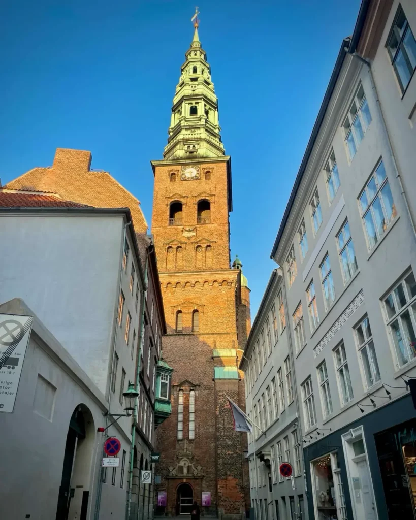 Nikolaj Kunsthal building from the street