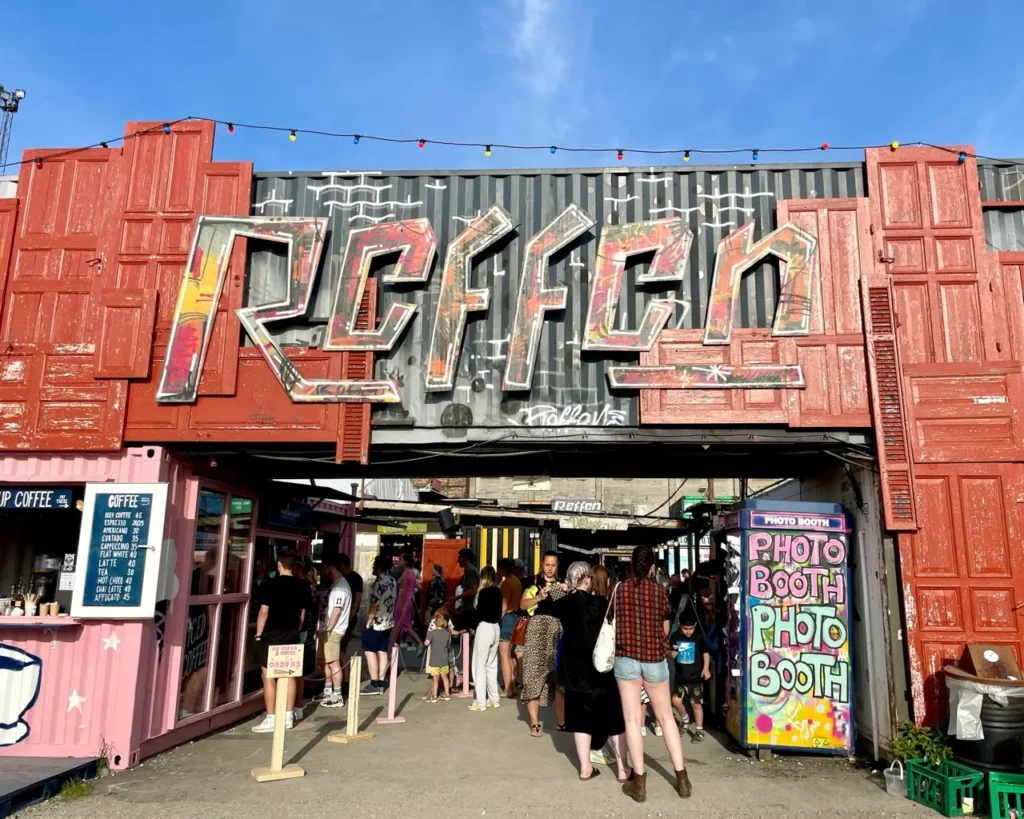 Entrance of Reffen street food market