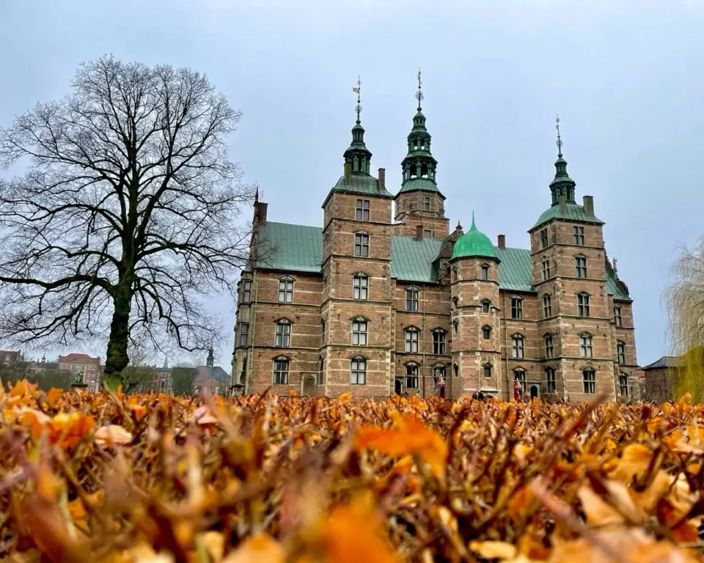 Rosenborg castle exterior - view from the King's garden