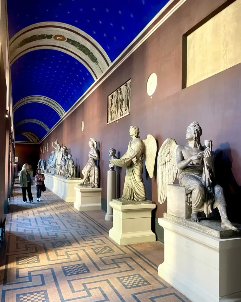Sculptures at the Thorvaldsen museum