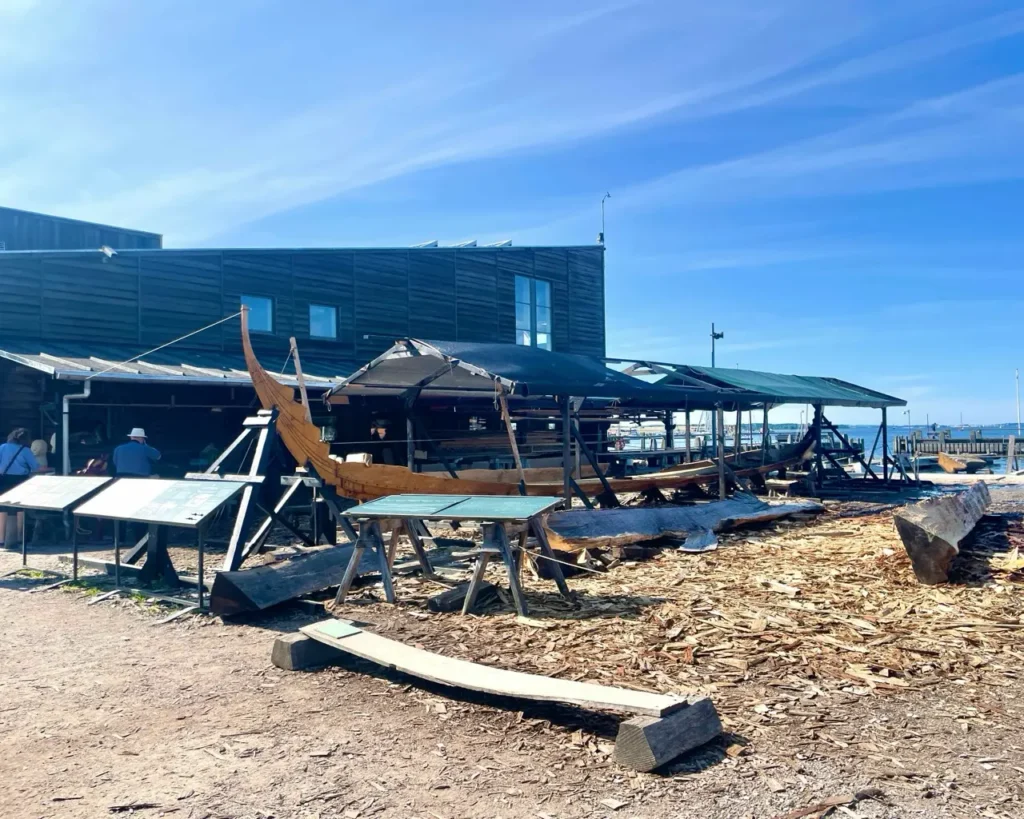 Shipyard at the Viking Ship Museum, Roskilde