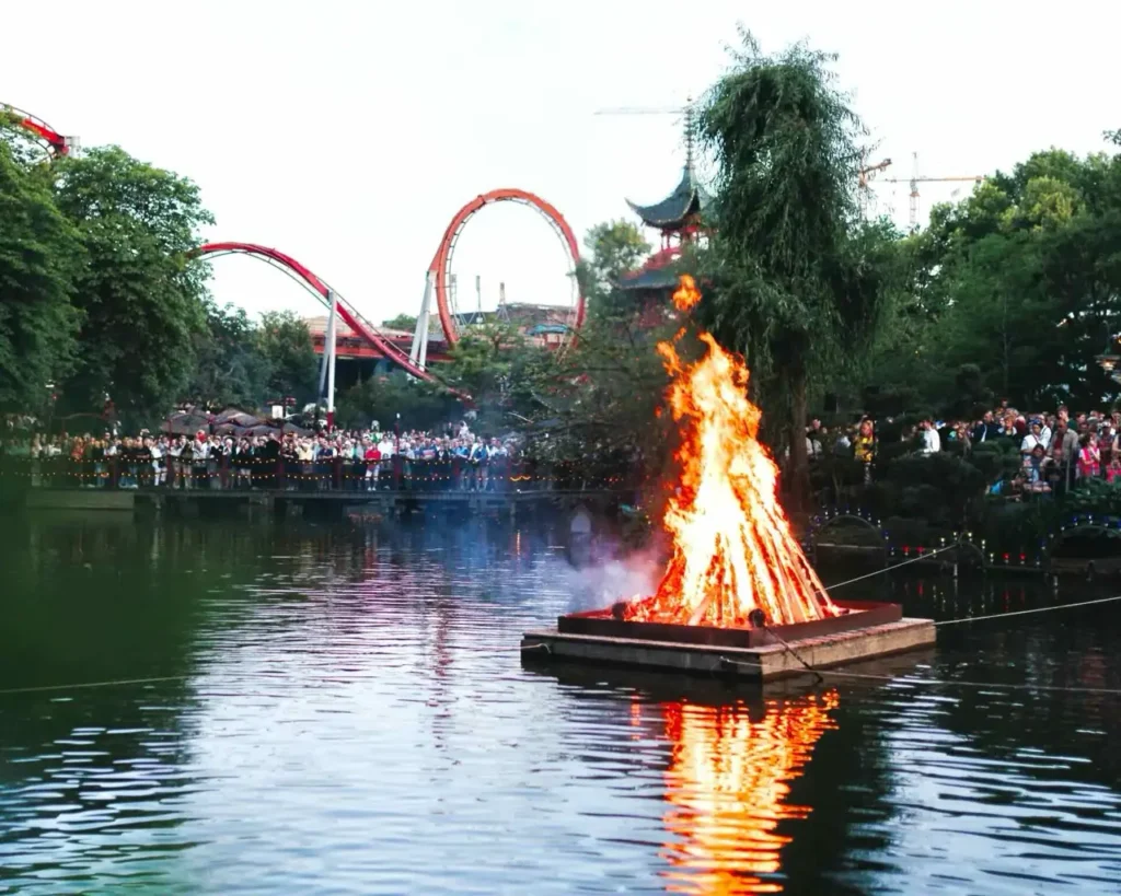 Sankt Hans at Tivoli Gardens Copenhagen